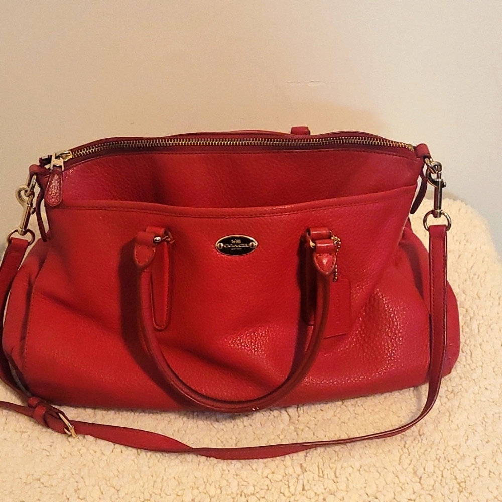 Coach Leather Handbag